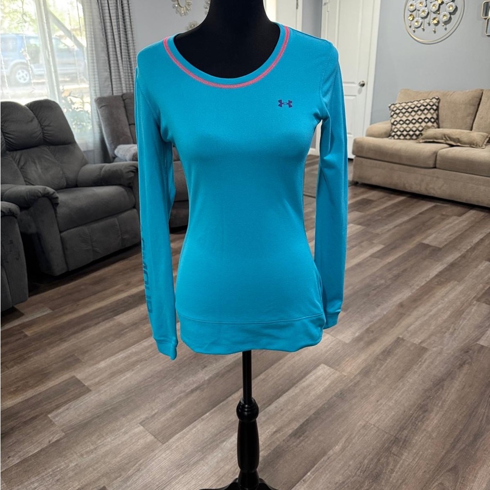 Under Armour Women's Blue Long Sleeve Bodysuit